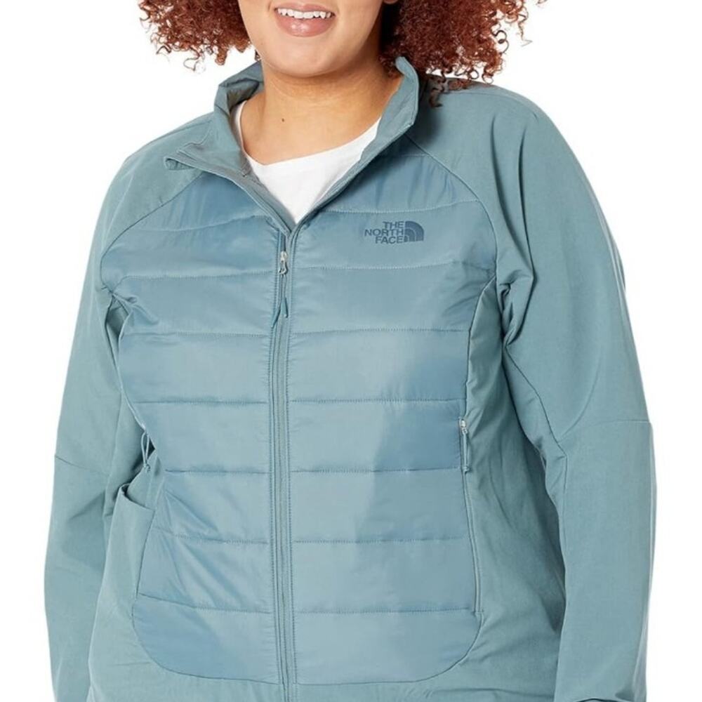 THE NORTH FACE Plus Size Shelter Cove Hybrid Jacket sz 3x Goblin Blue MSRP $149